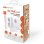 Campanello SCS SENTINEL Sone Duo Kit senza fili pulsante cinetico IP65 bianco