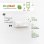 Campanello SCS SENTINEL Ecobell 100 Plug wireless esterno IP55 100 m 25 melodie
