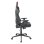 Silla gaming Deltaco GAM-080 respaldo ajustable reposabrazos 2D negro
