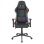 Silla gaming Deltaco GAM-080 respaldo ajustable reposabrazos 2D negro