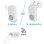 Campanello SCS SENTINEL Onebell 100 Senza Fili Esterno IP55 15 Melodie 100m