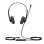 Yealink UH34 Dual Teams Headset mit USB-A Kabel, Geräuschunterdrückung, Büro, schwarz