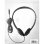 Cuffie Sandberg 825-32 con cavo USB-C per ufficio, microfono integrato, nero