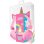 Auriculares Kids Licensing Sweet Dreams inalámbricos Bluetooth infantiles unicornio rosa con luces LED