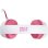 Casque Gaming Konix Hello Kitty avec fil 3,5 mm, micro intégré, volume et réduction bruit, rose et blanc