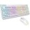 Tastatur The G-lab Combo Tungsten Ex W kabellos AZERTY RGB