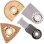 Metabo Set 4 Multitool-Zubehör Starlock 626419000