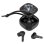 Écouteurs Konix Mercredi True Wireless Bluetooth 5.3 Intra-auriculaires Noir IPX4