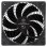 Refrigeration Air SilverStone 180mm PWM 0-1200 RPM SST-AP184i-PRO