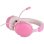 Cuffie Gaming Konix Nexus Over-ear con Microfono Flessibile Jack 3,5 mm Rosa