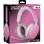 Cuffie Gaming Konix Nexus Over-ear con Microfono Flessibile Jack 3,5 mm Rosa