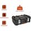 Werkzeugkoffer TOOD wasserdicht 53x37x18 cm 6 herausnehmbare Schubladen