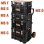 Werkzeugkoffer TOOD wasserdicht 53x37x18 cm 6 herausnehmbare Schubladen
