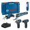 Kit Combo Utensili Bosch Professional 12V (5 Utensili) 3 Batterie