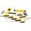Kit Outils Stanley 28 Pièces STHT78050-1 Étui Plastique Noir et Jaune