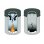 Cestino Durable 3305-01 Coperchio Antincendio 15L Acciaio Nero