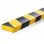 Angolare a Parete Durable S20 Plastica Nero/Giallo 1000 mm x 60 mm