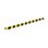 Angolare a Parete Durable S20 Plastica Nero/Giallo 1000 mm x 60 mm
