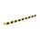 Cantonera de pared Durable C35 Plástico Negro/Amarillo 1000 mm