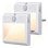 Nachtlampe Autrucker Pack 2 LED Sensor Bewegung und Dämmerung Dimmbar