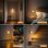 Luz Noturna Autrucker Pack 2 LEDs Sensor Movimento e Crepúsculo Regulável