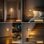 Nachtlampe Autrucker Pack 2 LED Sensor Bewegung und Dämmerung Dimmbar