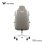 Sedia gaming Thermaltake ARGENT E700 Alluminio Argento