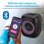 Enceinte Medion Portable Bluetooth 50W RMS avec Micro et LED Multicolore