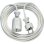 Cabo de extensão Brennenstuhl 3 m Branco
