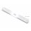 Gaine Tressée Delock 5 m x 13 mm Fermeture Automatique Blanche