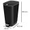 Poubelle à pédale KIS Chic Bin Style 42,5L Noir Polypropylène