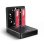 Caja para SSD Axagon ADSA-M2C22 M.2 Aluminio Negro con ventilador USB 3.2