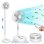 Tragbarer und Bodenventilator Faltbar Generica 7200mAh 4 Stufen Fernbedienung Timer Leise