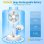 Tragbarer und Bodenventilator Faltbar Generica 7200mAh 4 Stufen Fernbedienung Timer Leise