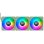 Raffreddamento Aria Thermaltake 140 mm CL-F199-PL14MG-A LED RGB PWM Idraulico