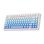 Teclado Autrucker Aula F75 mecánico inalámbrico compacto 75% RGB español