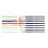 Set di pennelli Pelikan 701181 8 pennelli sintetici colorati