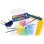 Set di pennelli Pelikan 701181 8 pennelli sintetici colorati