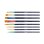 Set di pennelli Pelikan 701181 8 pennelli sintetici colorati