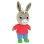 Peluche Trotro Jemini Burro Doux 23 cm Multicolore