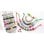 Kit Pulsera Messaggio Clementoni Crazy Chic Perle Cordone Elastico