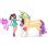 Spin Master Unicorn Academy Set Ava & Leaf - Einhorn mit Lichtprojektor und articulierter Puppe 12,7 cm