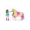 Spin Master Unicorn Academy Set Ava & Leaf - Einhorn mit Lichtprojektor und articulierter Puppe 12,7 cm