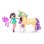 Spin Master Unicorn Academy Set Ava & Leaf - Einhorn mit Lichtprojektor und articulierter Puppe 12,7 cm