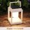 Lámpara Solar LED Autrucker 3 Brillos Impermeable Colgante Patio Camping