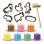 Pasta per Modellare SES Creative Ecologica Gigante 7x90g Multicolore con Utensili