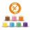 Pasta per Modellare SES Creative Ecologica Gigante 7x90g Multicolore con Utensili