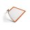 Cornice magnetica Durable DURAFRAME MAGNETIC A4 arancione 5 pezzi
