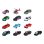 Set Majorette Neon Racer 13 Veicoli 1/64 Graffiti Neon
