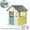 Caseta de juegos infantil Smoby Jolie Maison exterior plástico reciclado protección UV